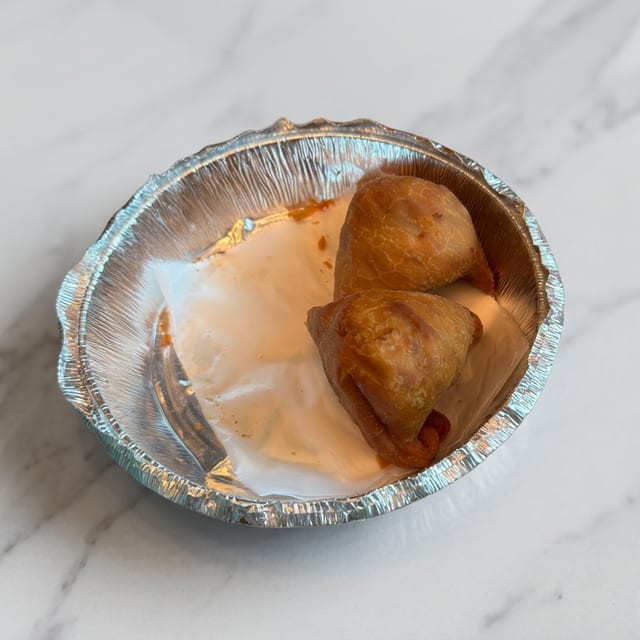 Vegetable Samosa.