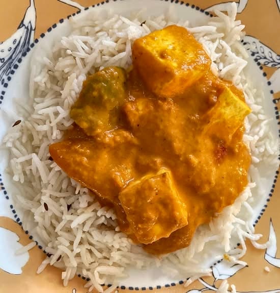 Paneer Tikka Masala.